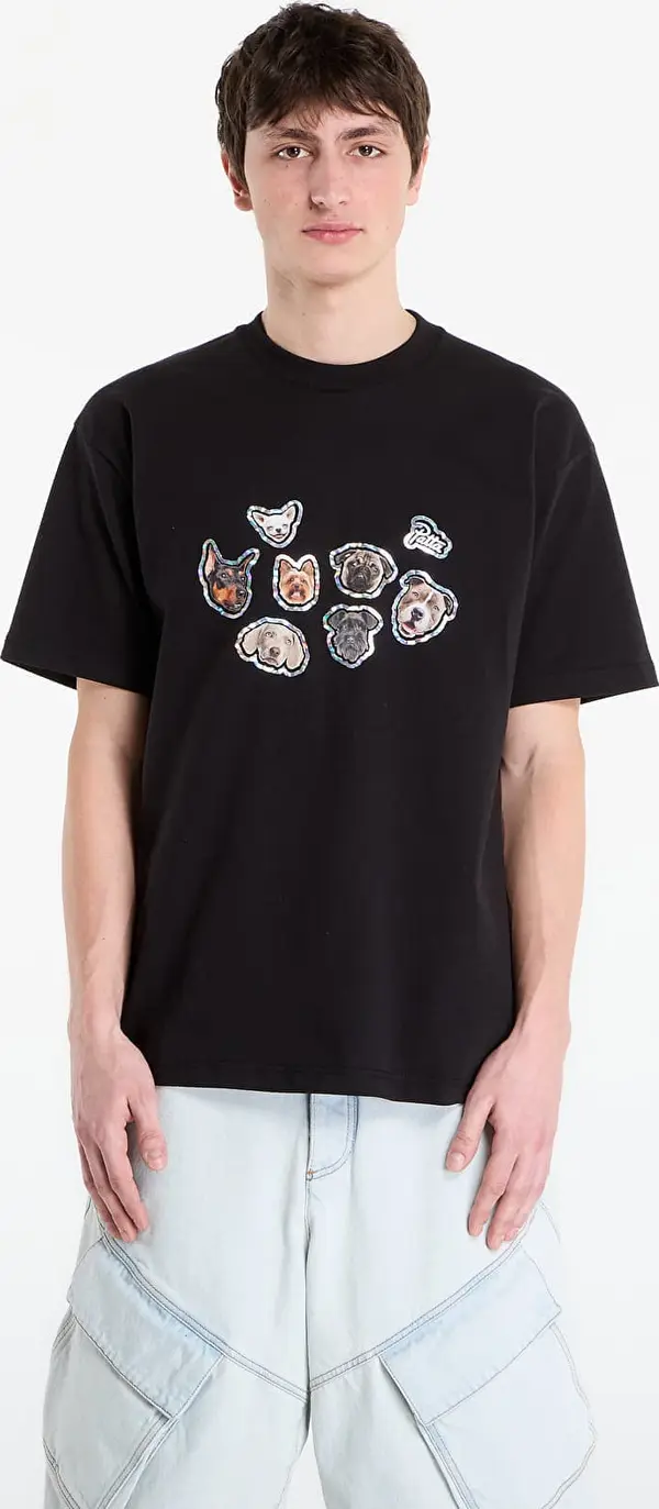 Patta Majice Patta Dogs T-Shirt UNISEX Black S