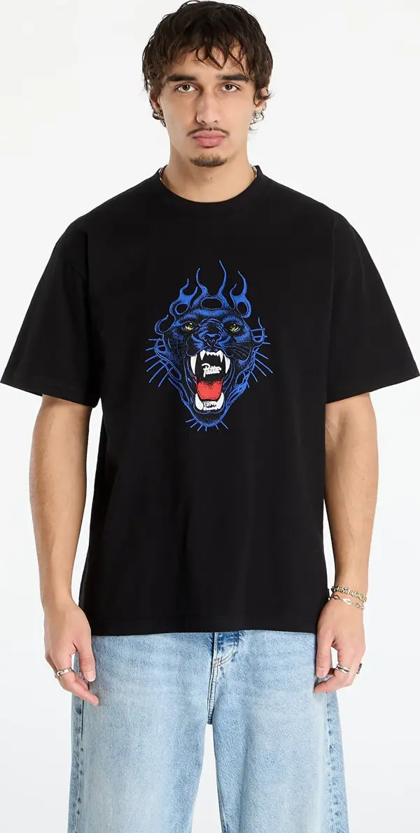 Patta Majice Patta Fire Panther T-Shirt UNISEX Black S