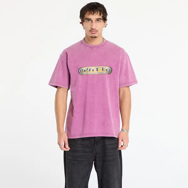 Patta Majice Patta Gilded Acid Washed T-Shirt UNISEX Boysenberry XL