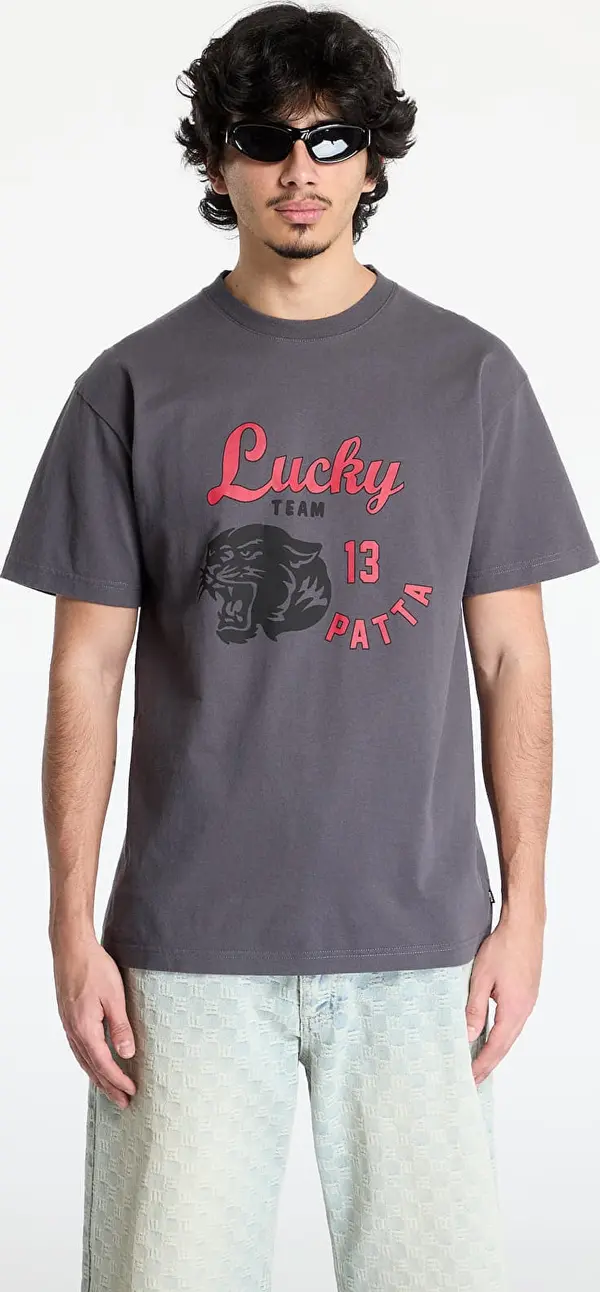 Patta Majice Patta Lucky Team T-Shirt UNISEX Forged Iron M