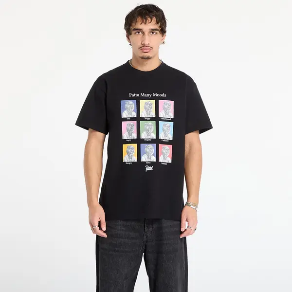 Patta Majice Patta Many Moods T-Shirt UNISEX Black M
