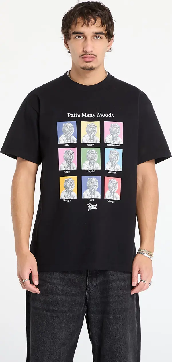 Patta Majice Patta Many Moods T-Shirt UNISEX Black XS