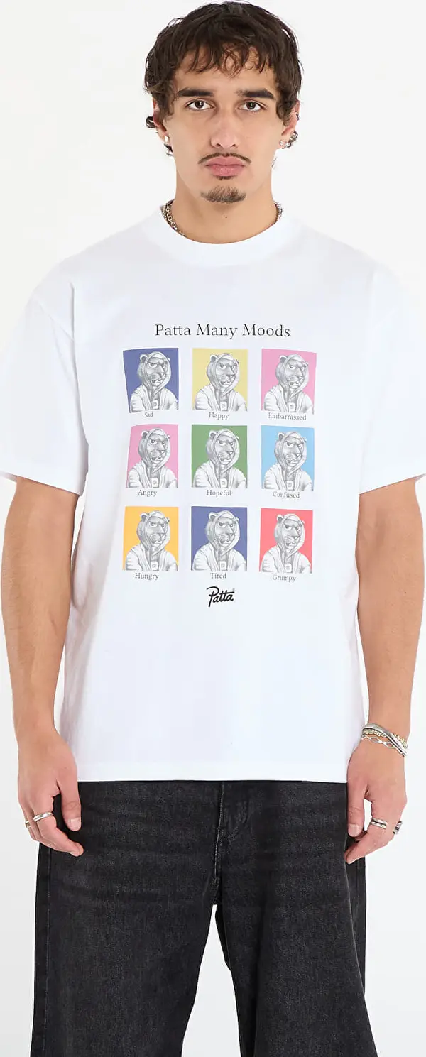Patta Majice Patta Many Moods T-Shirt UNISEX White XS