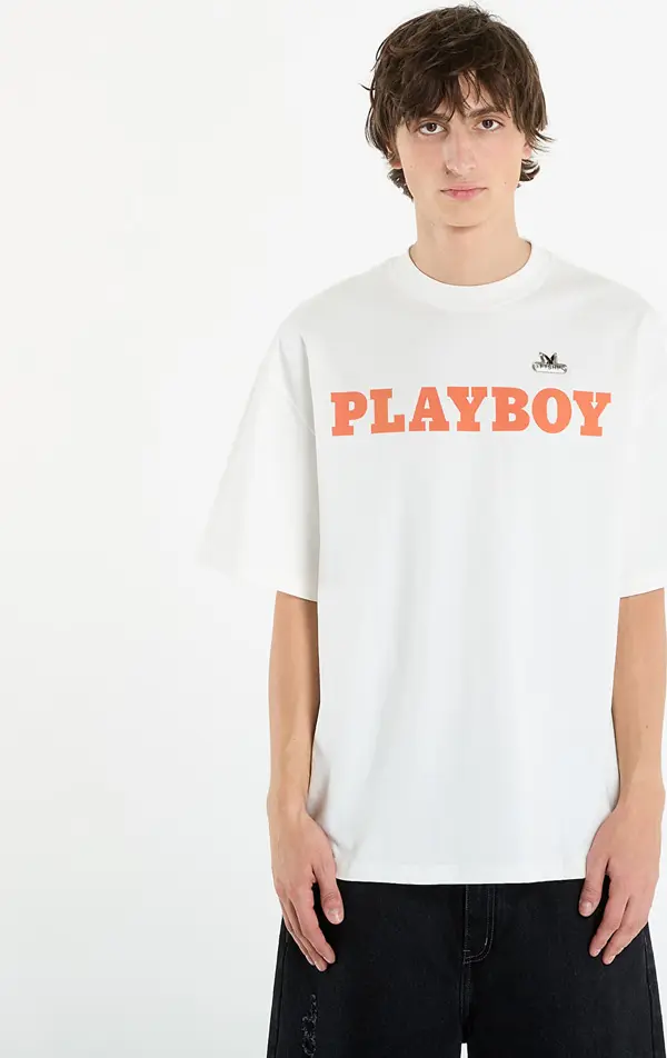 FTSHP Majice Playboy x FTSHP Babe T-Shirt UNISEX Off-White XXL