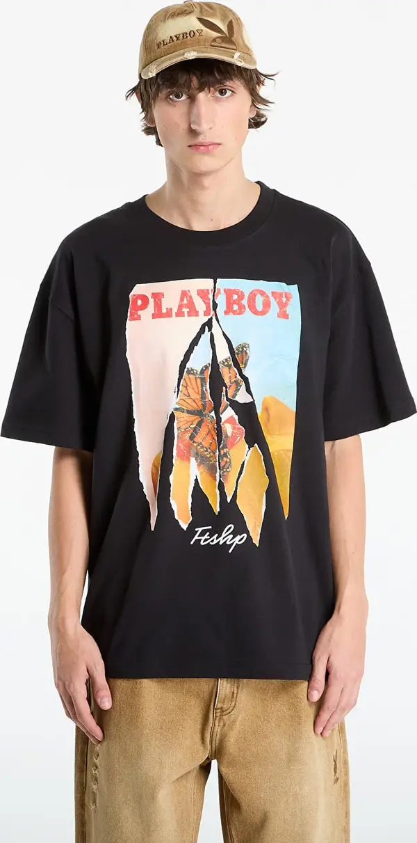 FTSHP Majice Playboy x FTSHP Butterfly Covers Tee UNISEX Black XXL