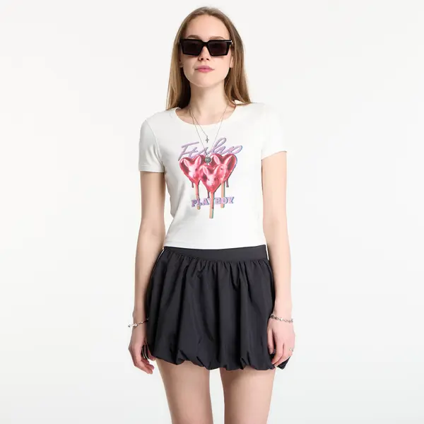 FTSHP Majice Playboy x FTSHP Girls Shrunk Tee Lollies Off-White L