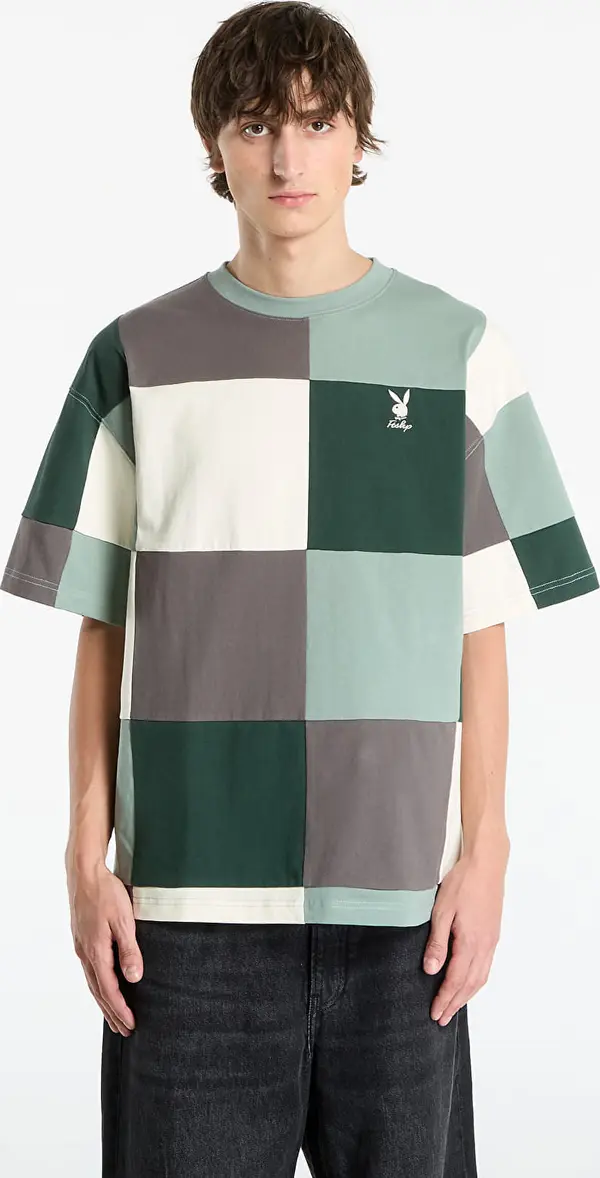 FTSHP Majice Playboy x FTSHP Patchwork Tee UNISEX Green M