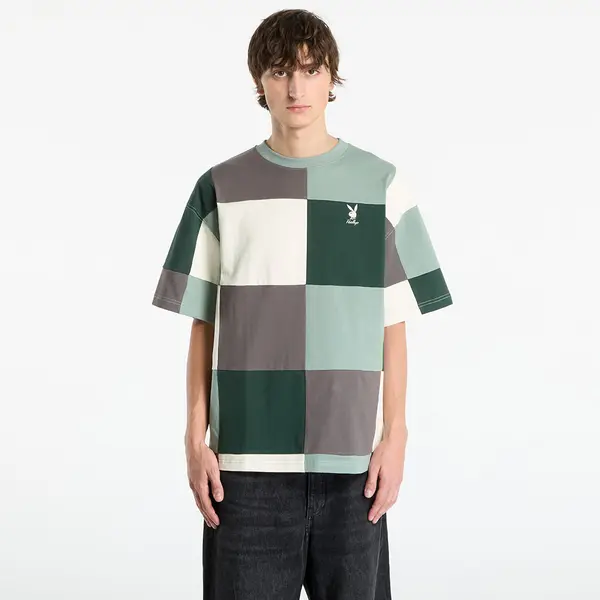 FTSHP Majice Playboy x FTSHP Patchwork Tee UNISEX Green XXL