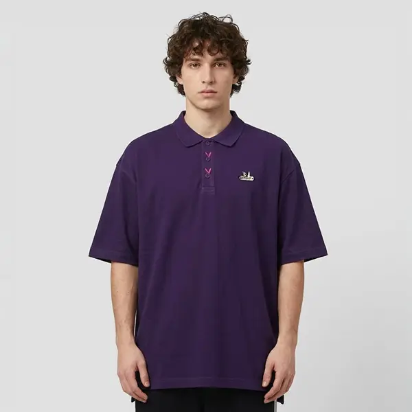 FTSHP Majice Playboy x FTSHP Short Sleeve Polo Purple L