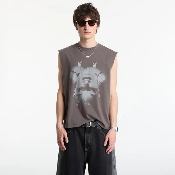 FTSHP Majice Playboy x FTSHP Sleeveless Tee UNISEX Grey XXL