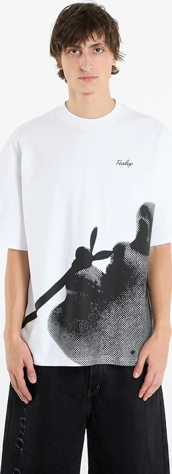 FTSHP Majice Playboy x FTSHP Straw T-Shirt UNISEX White XS