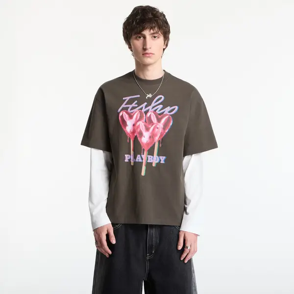 FTSHP Majice Playboy x FTSHP T-Shirt Lollies Dark UNISEX Grey L