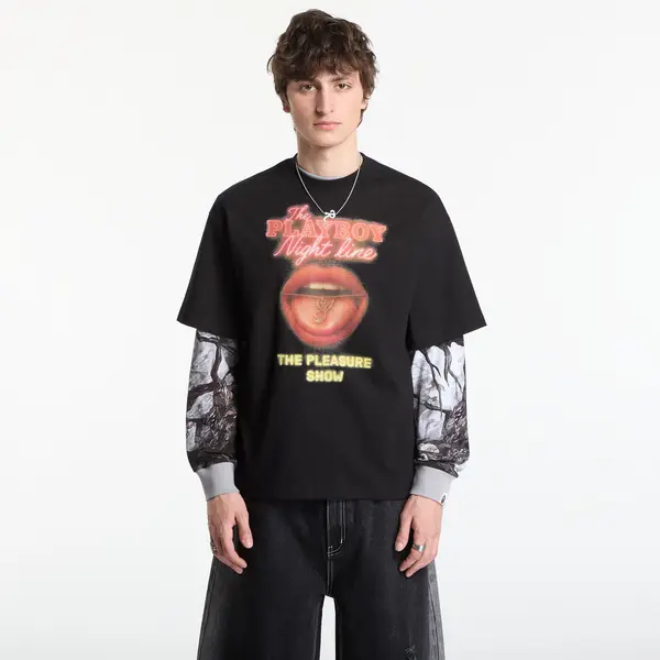 FTSHP Majice Playboy x FTSHP T-Shirt Night Line UNISEX Black XXL