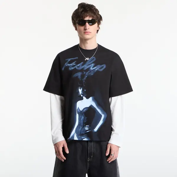 FTSHP Majice Playboy x FTSHP T-Shirt Smoking Girl UNISEX Black L