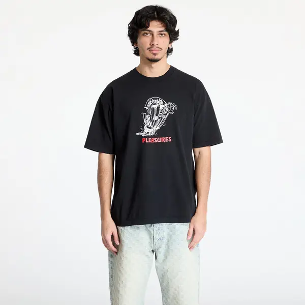 PLEASURES Majice PLEASURES 9Th Street T-Shirt Black S