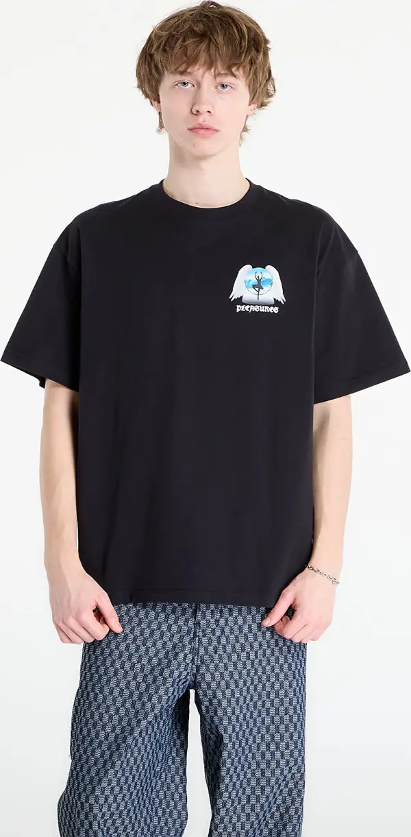 PLEASURES Majice PLEASURES Angel Place T-Shirt Black M