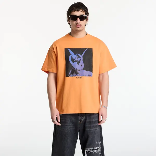 PLEASURES Majice PLEASURES Angel T-Shirt Orange S
