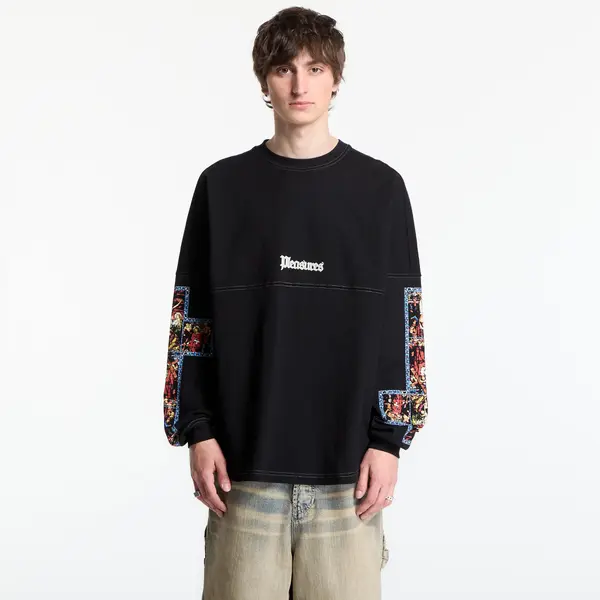 PLEASURES Majice PLEASURES Blasphemy Long Sleeve Black M
