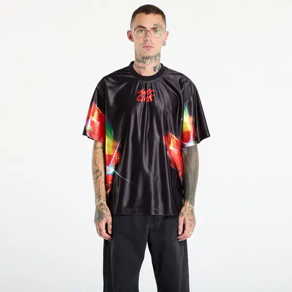 PLEASURES Majice PLEASURES Daft Club Sport Shirt Black M
