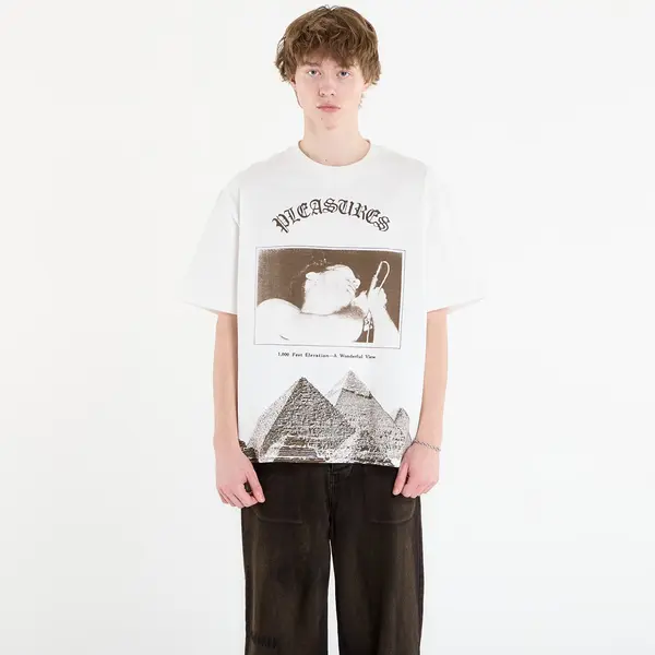 PLEASURES Majice PLEASURES Elevation Heavyweight Shirt White M