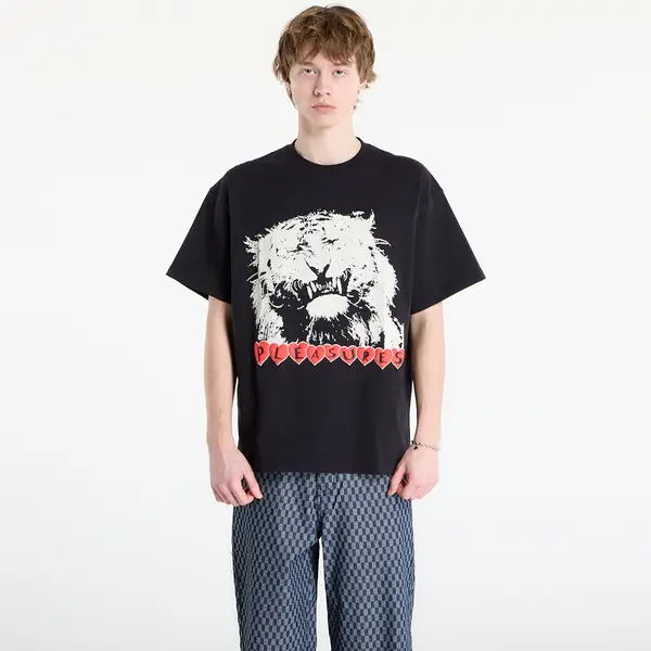 PLEASURES Majice PLEASURES Grin T-Shirt Black S