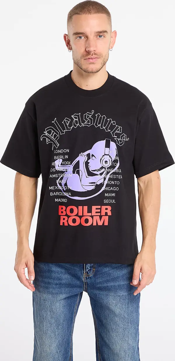 PLEASURES Majice PLEASURES Headphone T-Shirt Black M