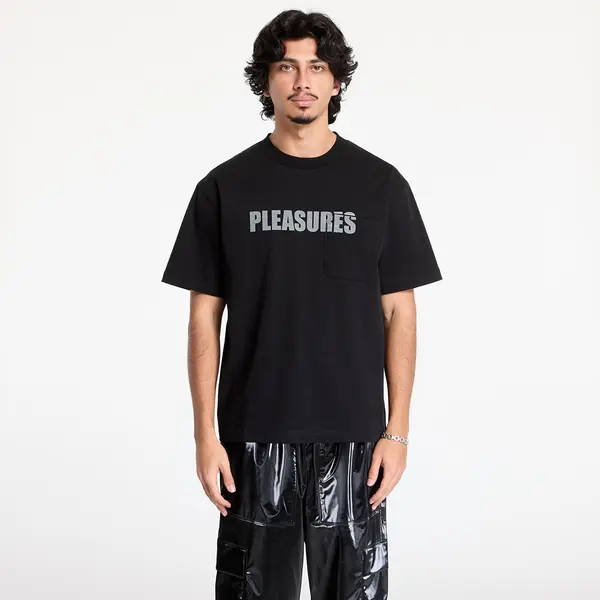 PLEASURES Majice PLEASURES Impact Pocket Heavyweight Shirt Black S