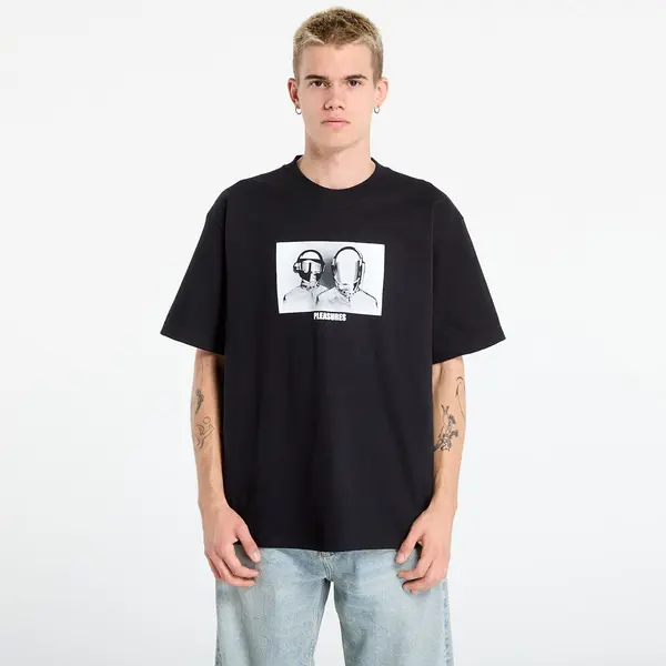 PLEASURES Majice PLEASURES Inverted T-Shirt Black S