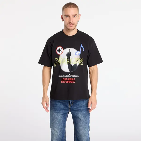 PLEASURES Majice PLEASURES Loud Music T-Shirt Black M