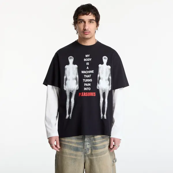 PLEASURES Majice PLEASURES Machine T-Shirt Black S