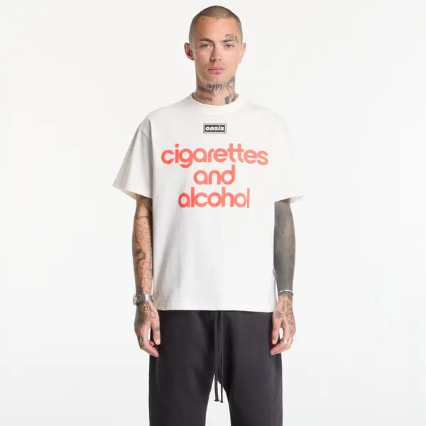 PLEASURES Majice PLEASURES Nordique T-Shirt Vtg White L