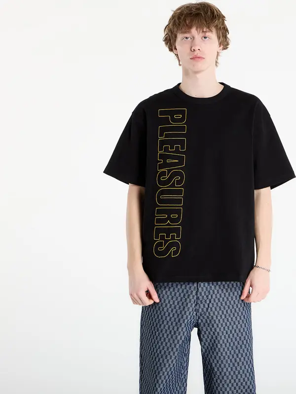 PLEASURES Majice PLEASURES Outline Heavyweight Shirt Black M