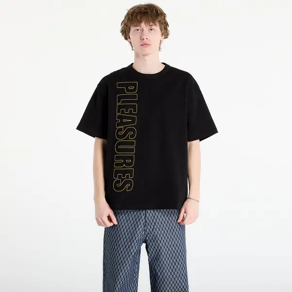 PLEASURES Majice PLEASURES Outline Heavyweight Shirt Black S