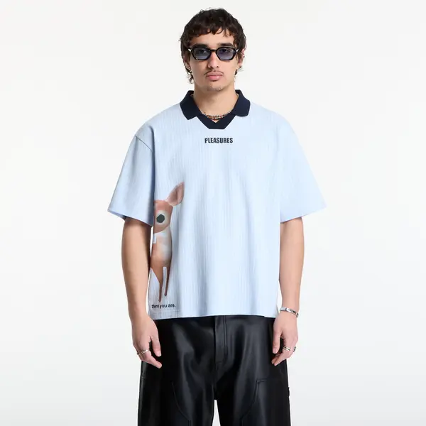 PLEASURES Majice PLEASURES Pet Polo Blue XXL