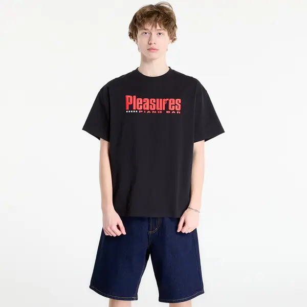 PLEASURES Majice PLEASURES Piano Bar T-Shirt Black M