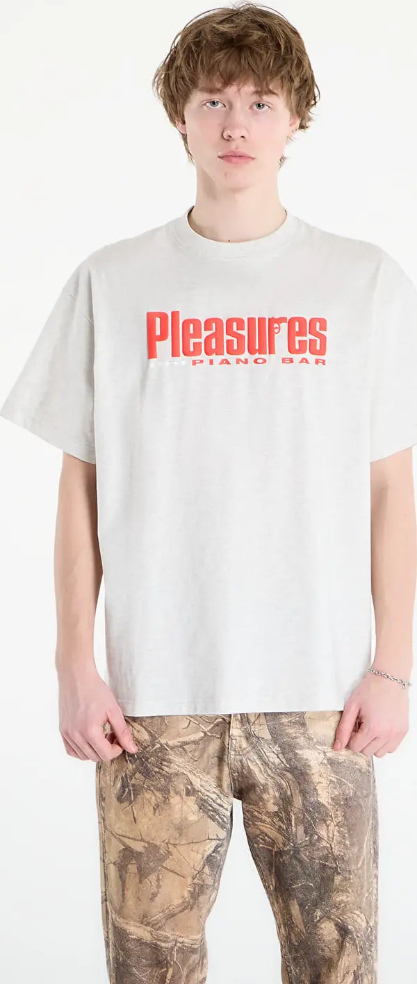 PLEASURES Majice PLEASURES Piano Bar T-Shirt Heather S
