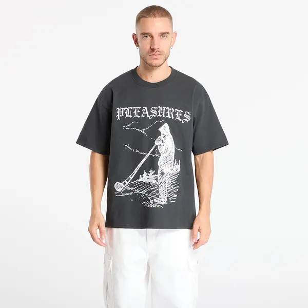 PLEASURES Majice PLEASURES Pipe T-Shirt Vintage Black S