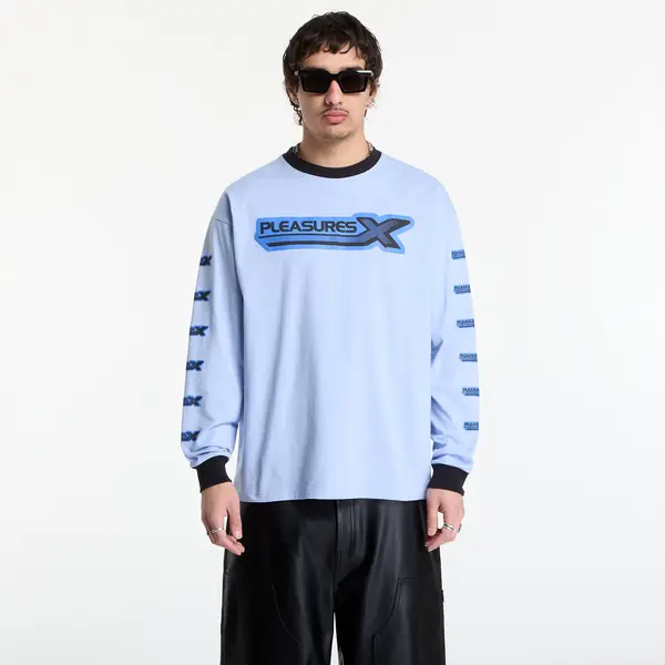 PLEASURES Majice PLEASURES Pleasures X Long Sleeve Sky L