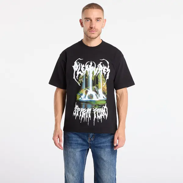 PLEASURES Majice PLEASURES Pond T-Shirt Black S