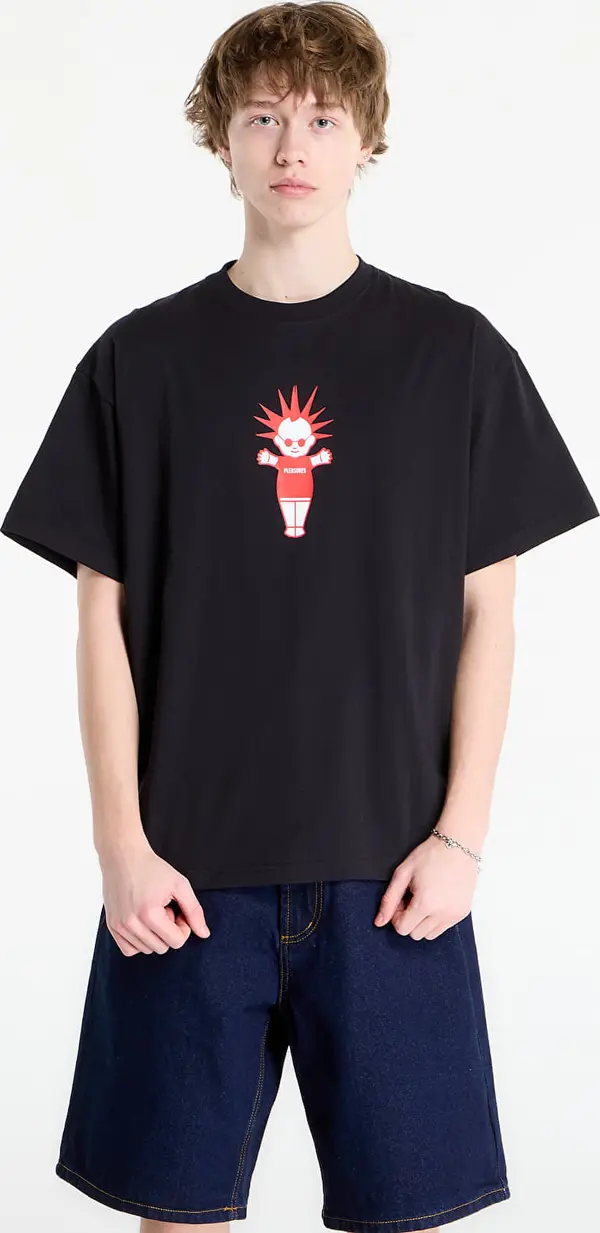 PLEASURES Majice PLEASURES Punkpie T-Shirt Black L