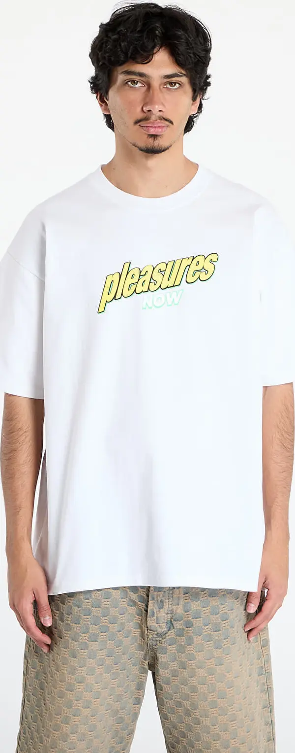 PLEASURES Majice PLEASURES Quench T-Shirt White S