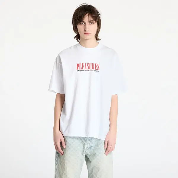PLEASURES Majice PLEASURES Satisfaction T-Shirt White S