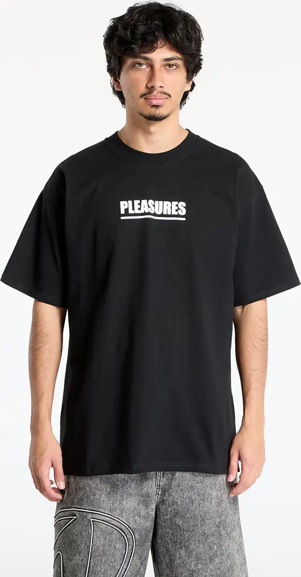 PLEASURES Majice PLEASURES Scripture T-Shirt Black S