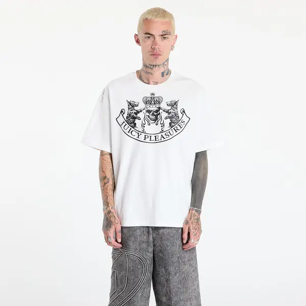 PLEASURES Majice PLEASURES Skull Crest Heavyweight Shirt White M