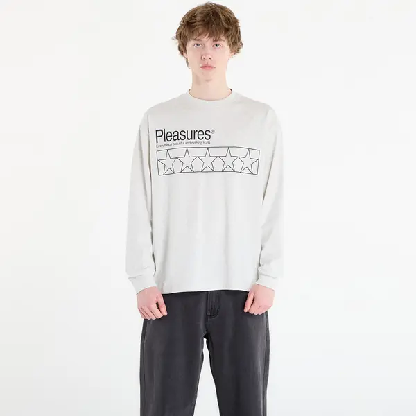 PLEASURES Majice PLEASURES Supplements Long Sleeve Heather XL