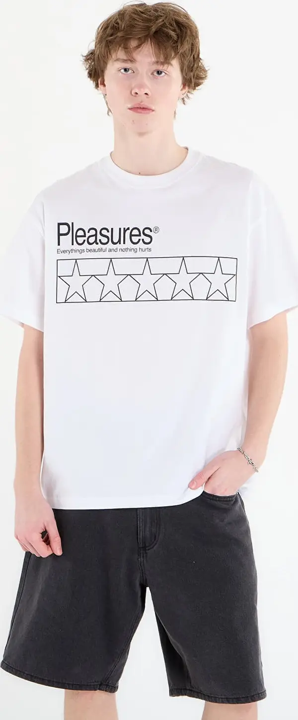 PLEASURES Majice PLEASURES Supplements T-Shirt White M