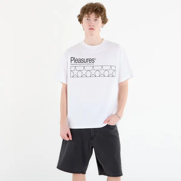 PLEASURES Majice PLEASURES Supplements T-Shirt White S