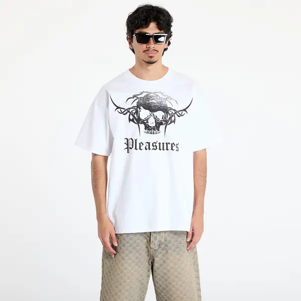 PLEASURES Majice PLEASURES Tradition T-Shirt White S
