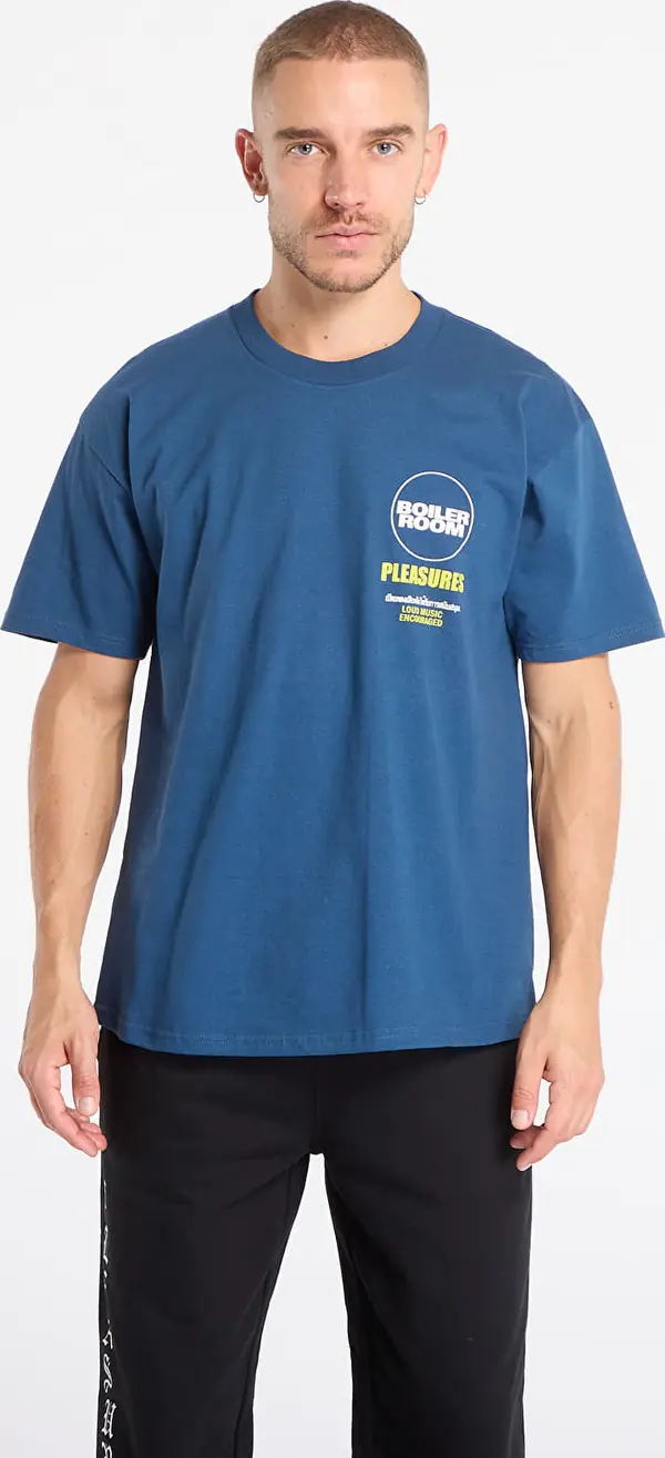 PLEASURES Majice PLEASURES Turntable T-Shirt Blue L