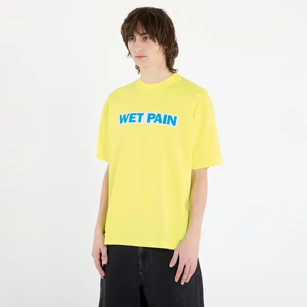 PLEASURES Majice PLEASURES Wet Pain T-Shirt Neon Yellow L